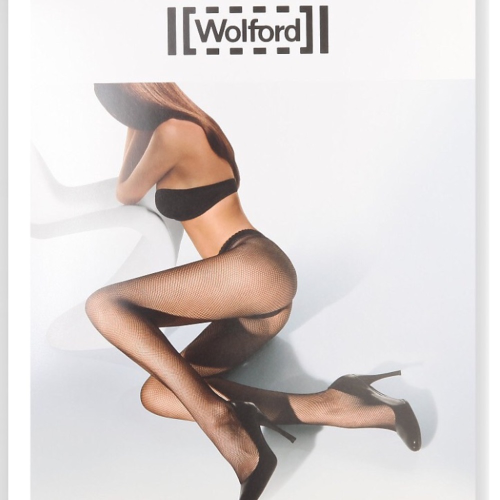 Wolford Twenties Fishnet Tights NWT